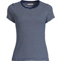 Lands' End Women's Short Sleeve Micro Rib Mini T-Shirt | Size: 20