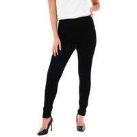Smart Living Women's Skinny Fit Denim Jeans Jeggings Pull On Casual with Pockets in Black | Size: 18