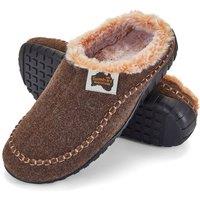 Gumbies Women's Ossa Low Slippers in Brown | Size: 5