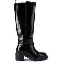 Carvela Women's 'Champion Knee High' Leather Patent Boots in Black | Size: 6