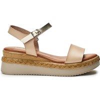 Moda In Pelle Women's 'Nyx' Porvair Wedge Sandals in Off-White | Size: 6