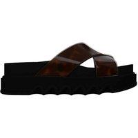 Melissa Shoes Women's Cozy Cross Platform in Black | Size: 7