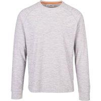 Trespass Men's Callum DLX Long-Sleeved T-Shirt in Light Grey | Size: 3XL