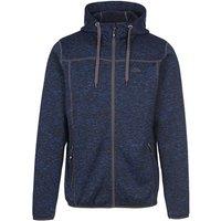 Trespass Men's Odeno B Marl Fleece Jacket in Navy | Size: Large