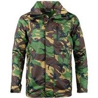 Speero Men's Sirius Tech-Lite Camo Waterproof Jacket in Bright Green | Size: XL