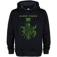 Amplified Men's Sleep Token Bl Poster Hoodie in Black | Size: 2XL