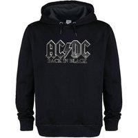 Amplified Men's Acdc Back In Back Hoodie in Black | Size: 3XL