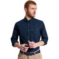 Ben Sherman Men's Signature Oxford Long-Sleeved Shirt in Dark Navy | Size: Small