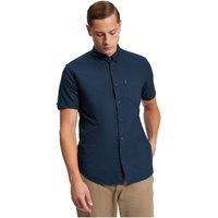Ben Sherman Men's Signature Oxford Short-Sleeved Shirt in Dark Navy | Size: Small
