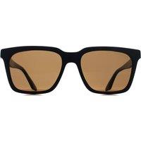 Emporio Armani Men's Square Black/Beige Brown EA4260 in Black