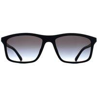 Emporio Armani Men's Rectangle Matte Black Grey Gradient EA4257U