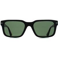 Persol Men's Rectangle Black Green PO3272S