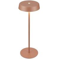 BRILONER LED Table Lamp Rechargeable Light Dimmable Cordless Outdoor Coffee in Brown
