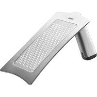 Gefu Formaggio Parmesan Grater with Diamond Laser Cut Blades in Silver