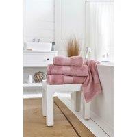Deyongs Bliss Pima Supersoft Fluffy Cotton 650gsm Towels in Light Pink