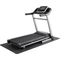 Harbour Housewares Rubber Treadmill Mat - 180 x 75cm - Black | Size: 180 x 75 cm