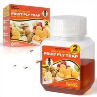 volila Fruit Fly Traps Indoor for Home Use Odor Free in Orange | Size: 4 Pack