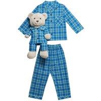 LunaMia Patrice Pyjama Set with Matching Teddy Bear | Size: 10-11 Years