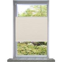 Berkfield Home Plisse Blind 80x125cm Cream | Size: 80x125 cm