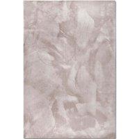THE RUGS Villeroy & Boch 1899 Soft Pile Rug Leon Abstract Living Room in Light Grey | Size: 160 cm diameter