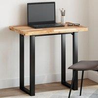 Berkfield Home Table Top Rectangular 80x50x4 cm Solid Wood Acacia in Brown | Size: 80 x 50 x 4 cm