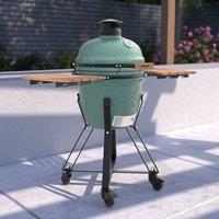 Charles Bentley ottimo Searsmith 18" Kamado BBQ in Green