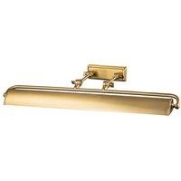 Netlighting Winchfield 4 Light Large Picture Light Aged Brass in Gold