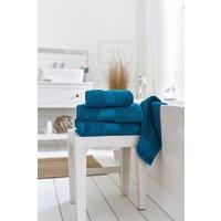 Deyongs Bliss Pima Supersoft Fluffy Cotton 650gsm Towels in Turquoise | Size: Bath Sheet