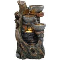 Monstershop Electric Water Feature - Rustic Brook in Grey