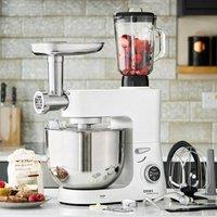 Cooks Professional Multi-Function 8L Digital Stand Mixer 1800W with 8L Bowl in White