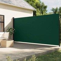 Berkfield Home Retractable Side Awning Dark Green 200x300 cm