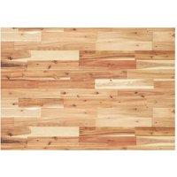 Berkfield Home Table Top Rectangular 120x70x4 cm Solid Wood Acacia in Brown | Size: 120 x 70 x 4 cm