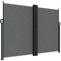 Berkfield Home Retractable Side Awning Anthracite 180x1000 cm