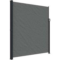 Berkfield Home Retractable Side Awning Anthracite 220x500 cm