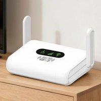 Ventryn Unlocked 4G LTE WiFi Router 300Mbps with SIM Card Slot in White