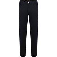 Smart Living Men's Mens Skinny Fit Denim Jeans Casual Classic Stretch Cotton Trousers in Black | Size: 38