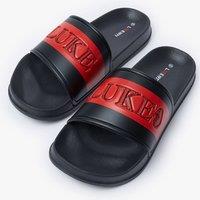 Luke 1977 Men's Hatton Slides in Black | Size: 9
