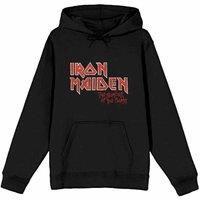Iron Maiden Men's Number Of The Beast Album Logo Hoodie in Black | Size: Large