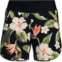 Lands' End Women's Plus Board Shorts - with Swim Briefs in True Black | Size: 22