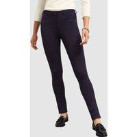 Hobbs London Women's Amanda High Waist Skinny Jeans in Dark Navy | Size: 20