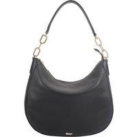 Paul Costelloe Women's Bisbee Leather Shoulder Bag in Jet Black
