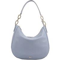 Paul Costelloe Women's Bisbee Leather Shoulder Bag in Light Blue