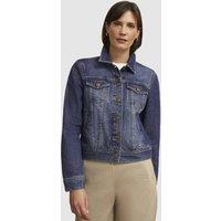 Hobbs London Women's Mariam Cropped Denim Jacket in Indigo | Size: 16