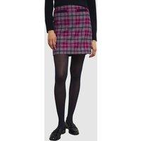 Hobbs London Women's Ruthie Tartan Mini Skirt in Fuchsia | Size: 22