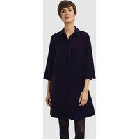 Hobbs London Women's Velvet Marciella Dress in Dark Navy | Size: 8
