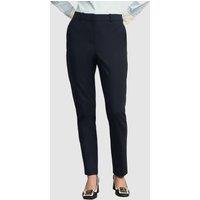 Hobbs London Women's Nicky Tapered Leg Trouser in Dark Navy | Size: 8