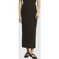 Hobbs London Women's Wentworth Knit Skirt in Bottle Green | Size: 16