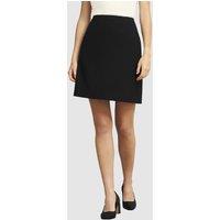 Hobbs London Women's Mia A-Line Skirt in True Black | Size: 14