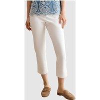 Hobbs London Women's Giselle Capri Pants in White | Size: 18