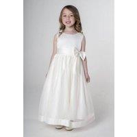 UK Flower Girl Boutique Grace Dress in Ivory | Size: 2-3 Years